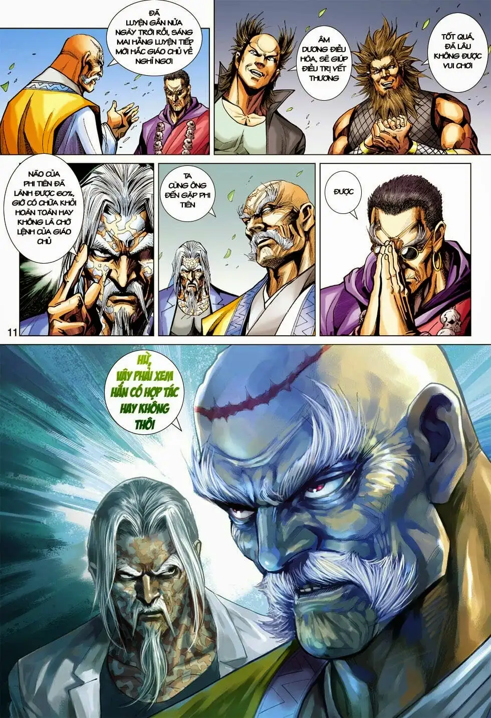 Truyện Tranh Tân Tác Long Hổ Môn trang 4