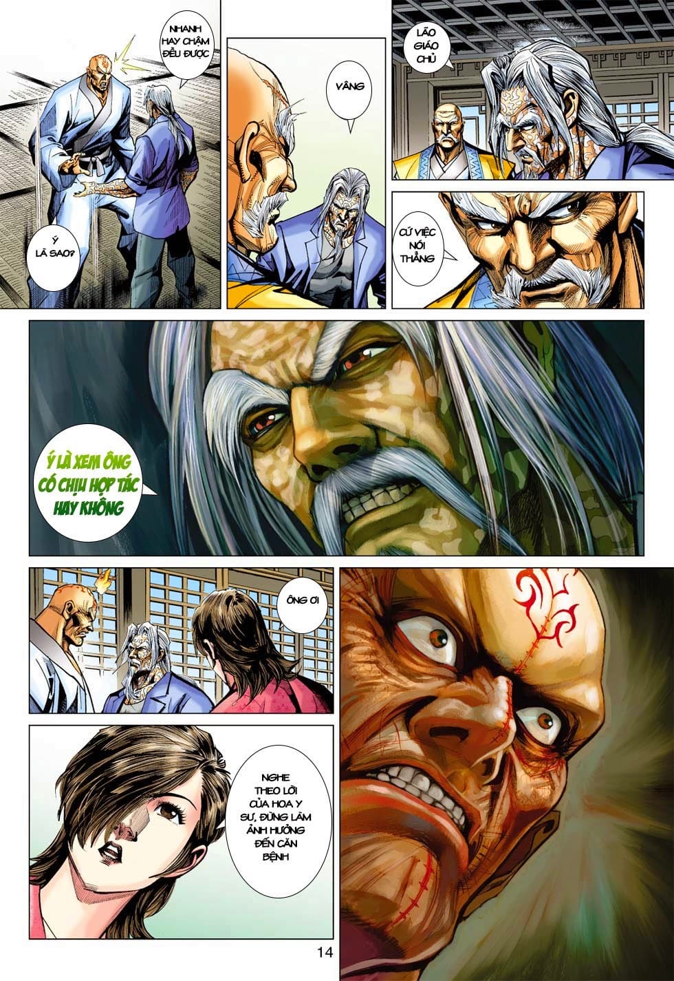 Truyện Tranh Tân Tác Long Hổ Môn trang 4