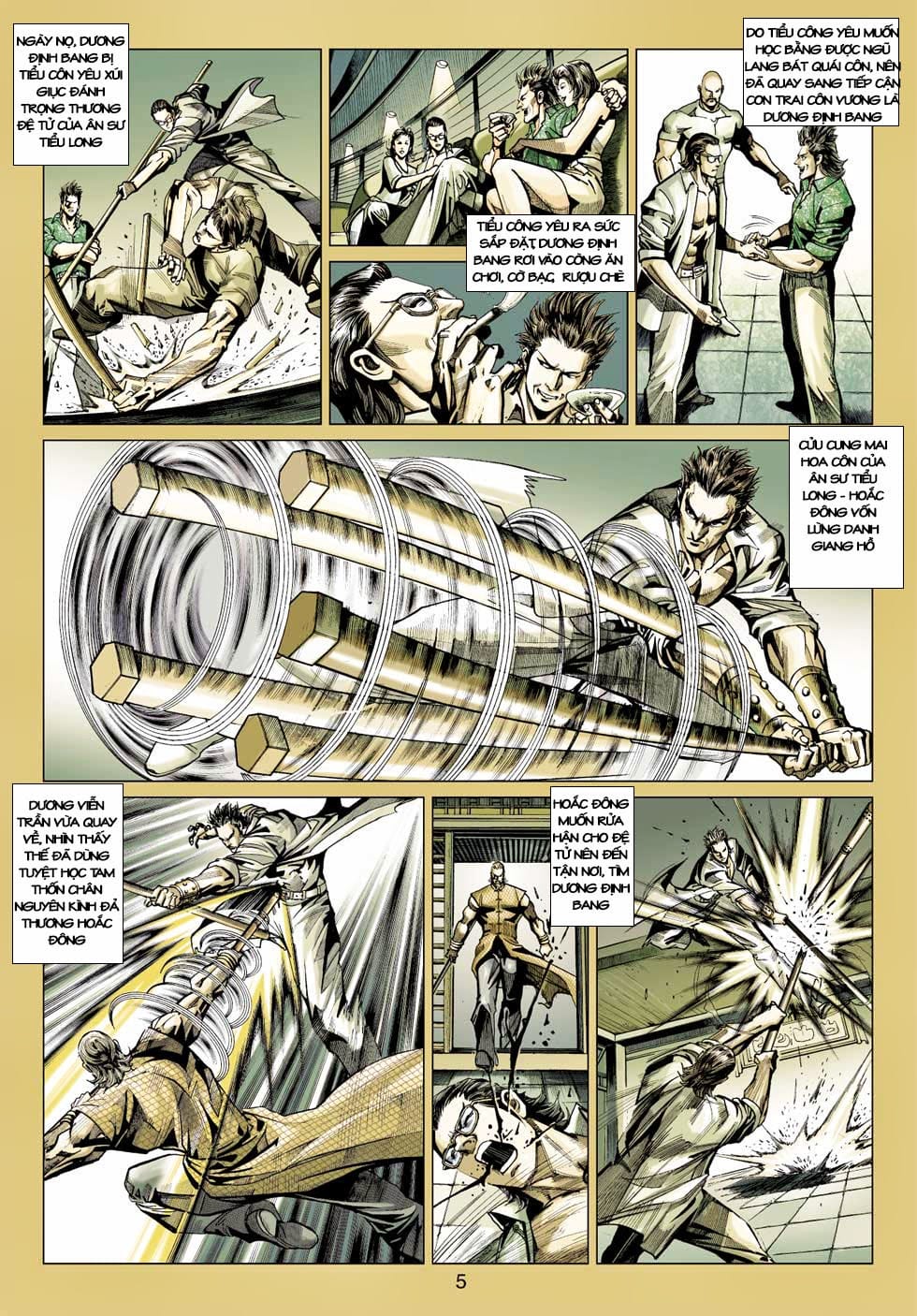 Truyện Tranh Tân Tác Long Hổ Môn trang 4