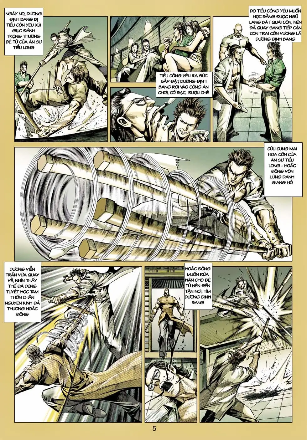 Truyện Tranh Tân Tác Long Hổ Môn trang 4