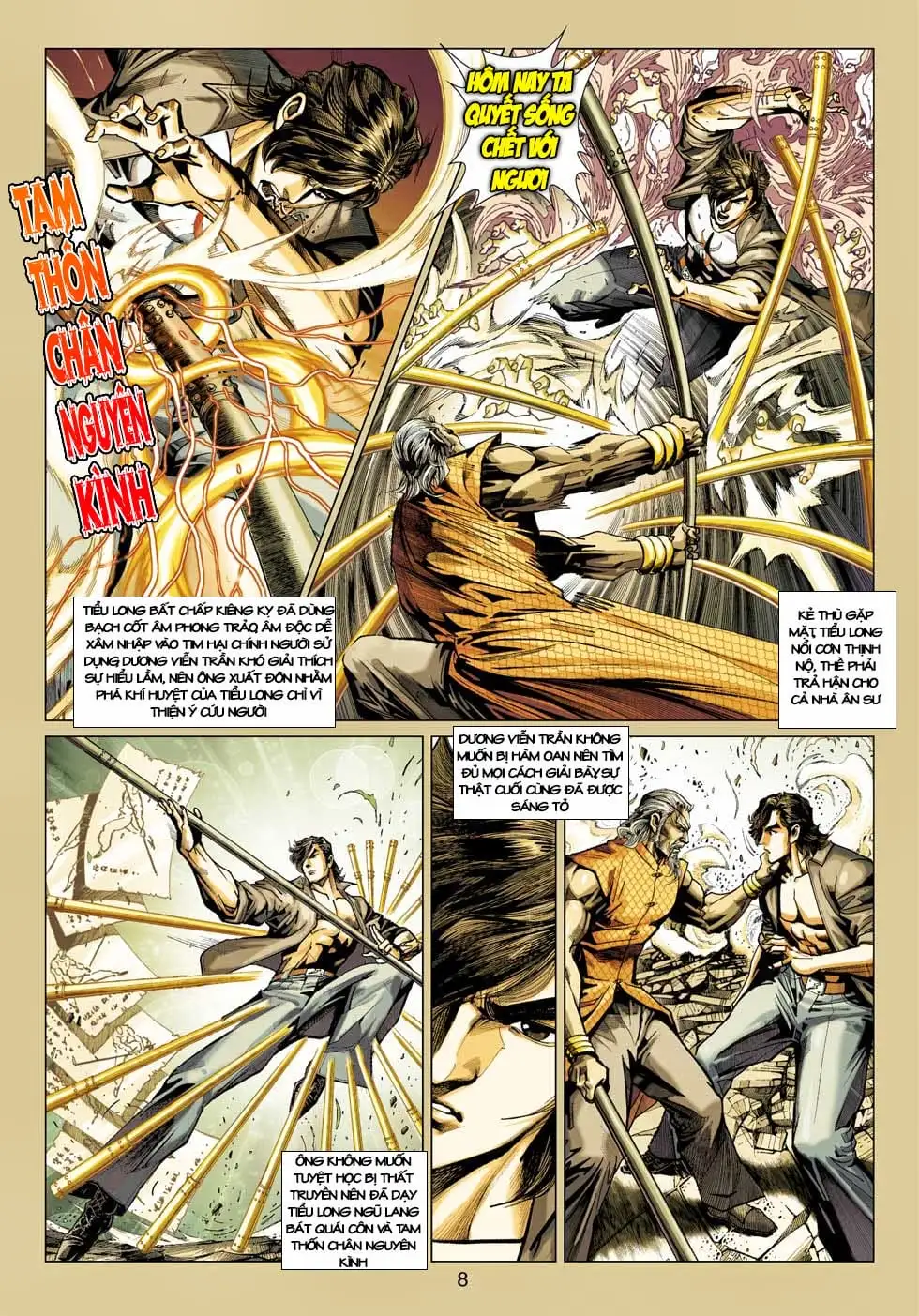 Truyện Tranh Tân Tác Long Hổ Môn trang 4