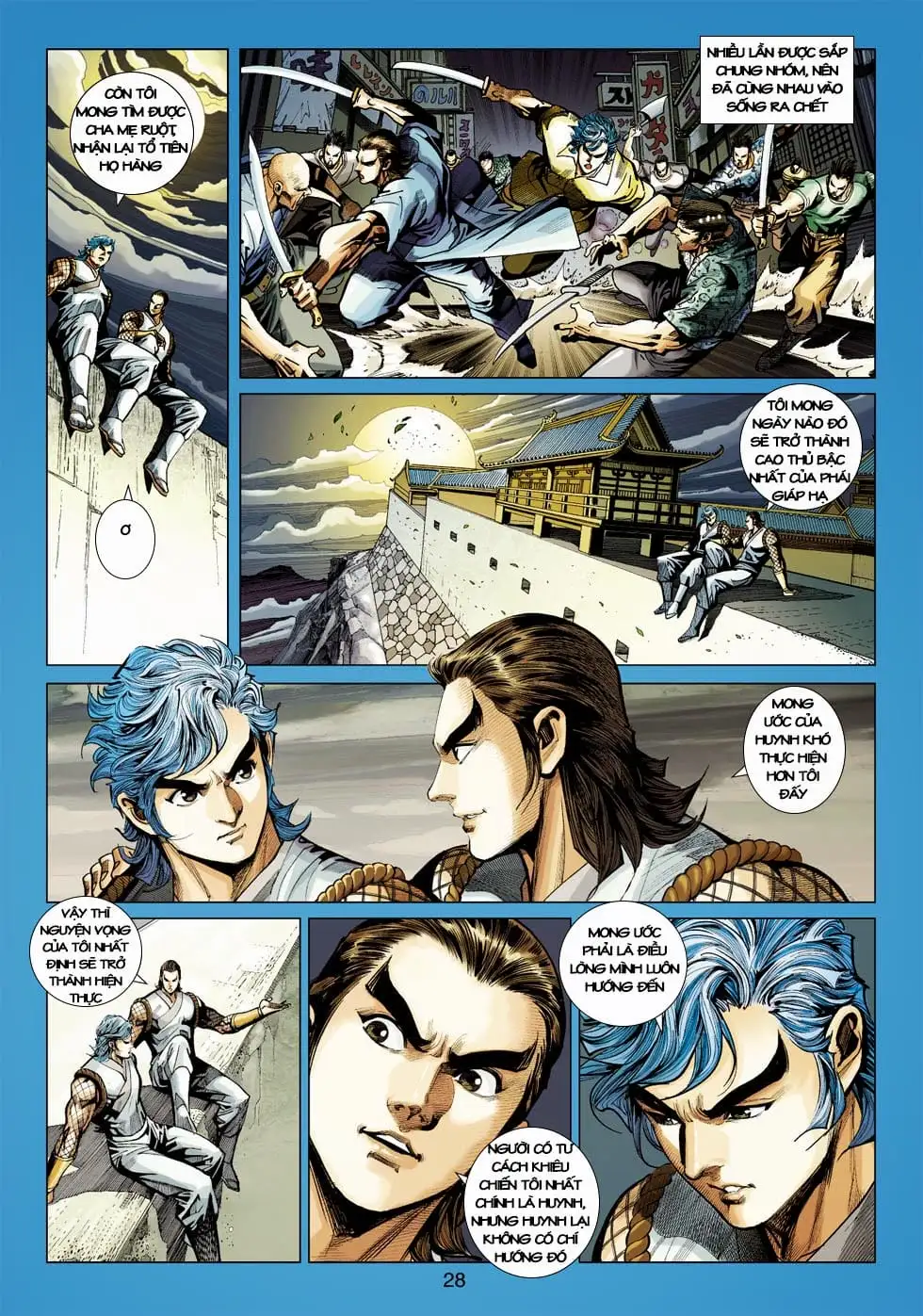 Truyện Tranh Tân Tác Long Hổ Môn trang 4