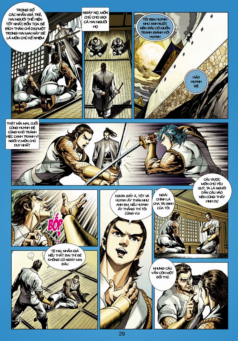 Truyện Tranh Tân Tác Long Hổ Môn trang 4