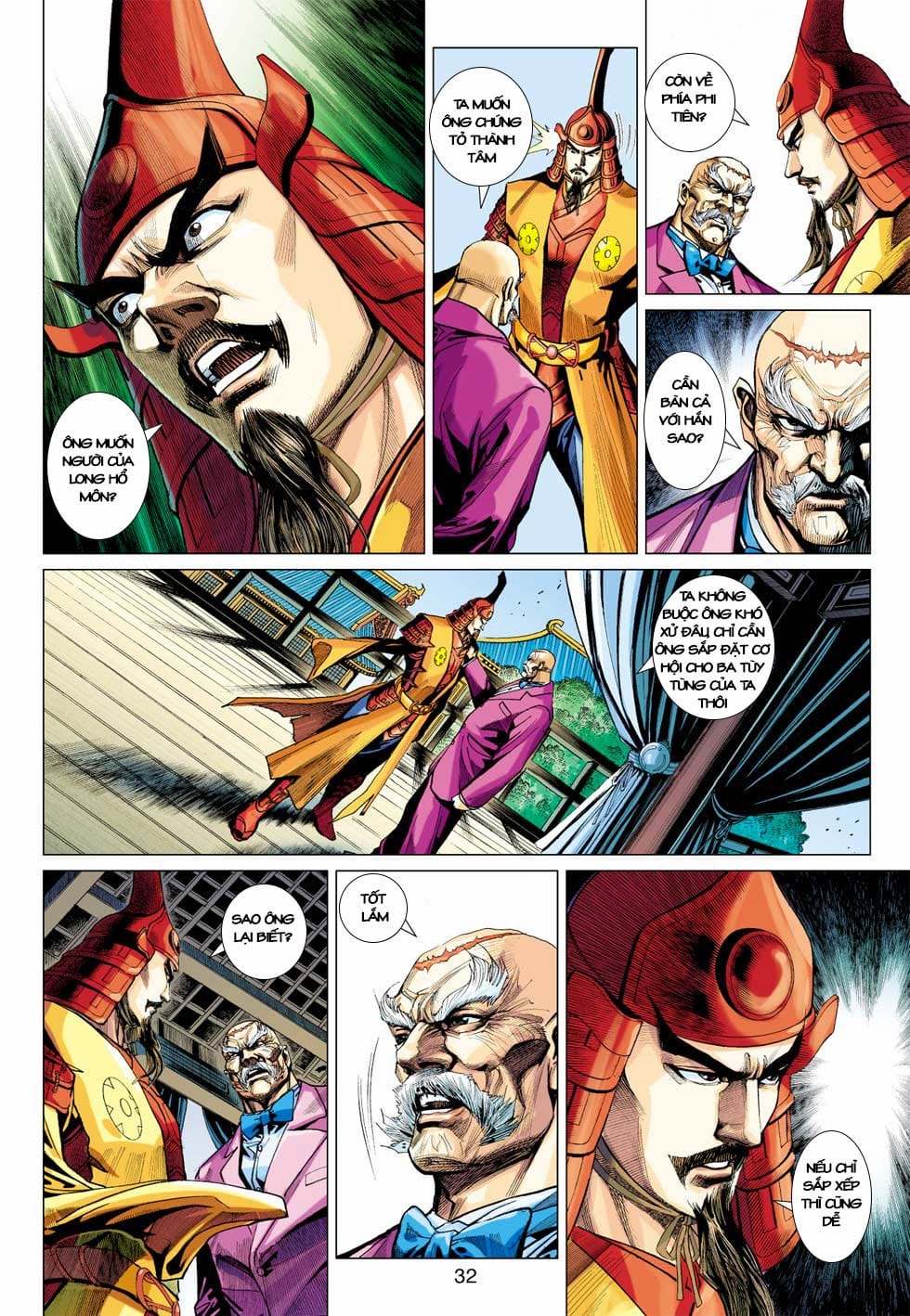 Truyện Tranh Tân Tác Long Hổ Môn trang 4