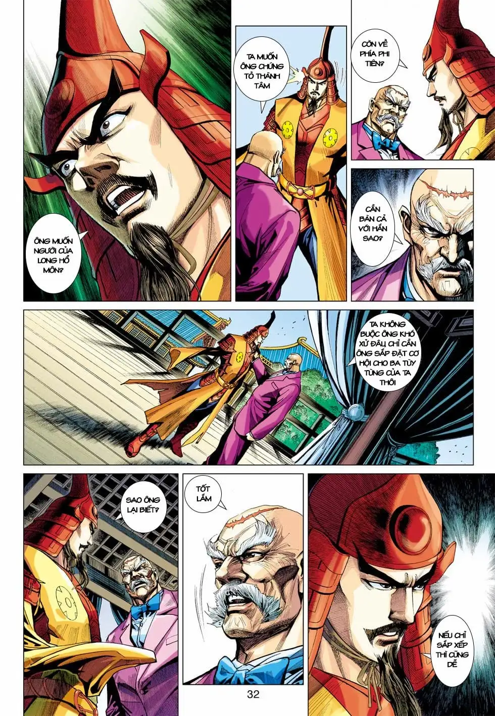 Truyện Tranh Tân Tác Long Hổ Môn trang 4