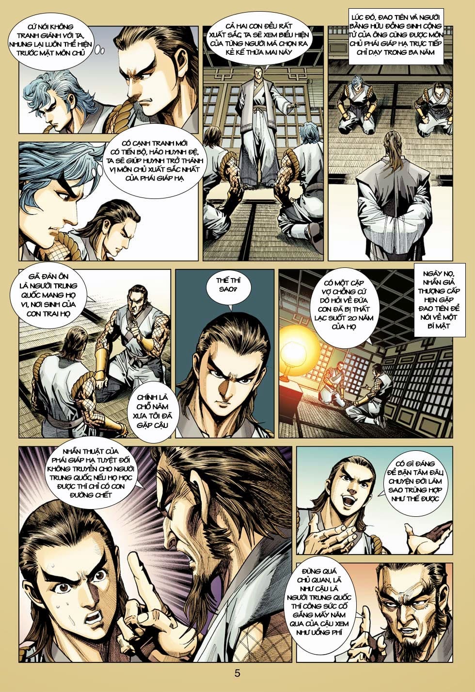 Truyện Tranh Tân Tác Long Hổ Môn trang 4