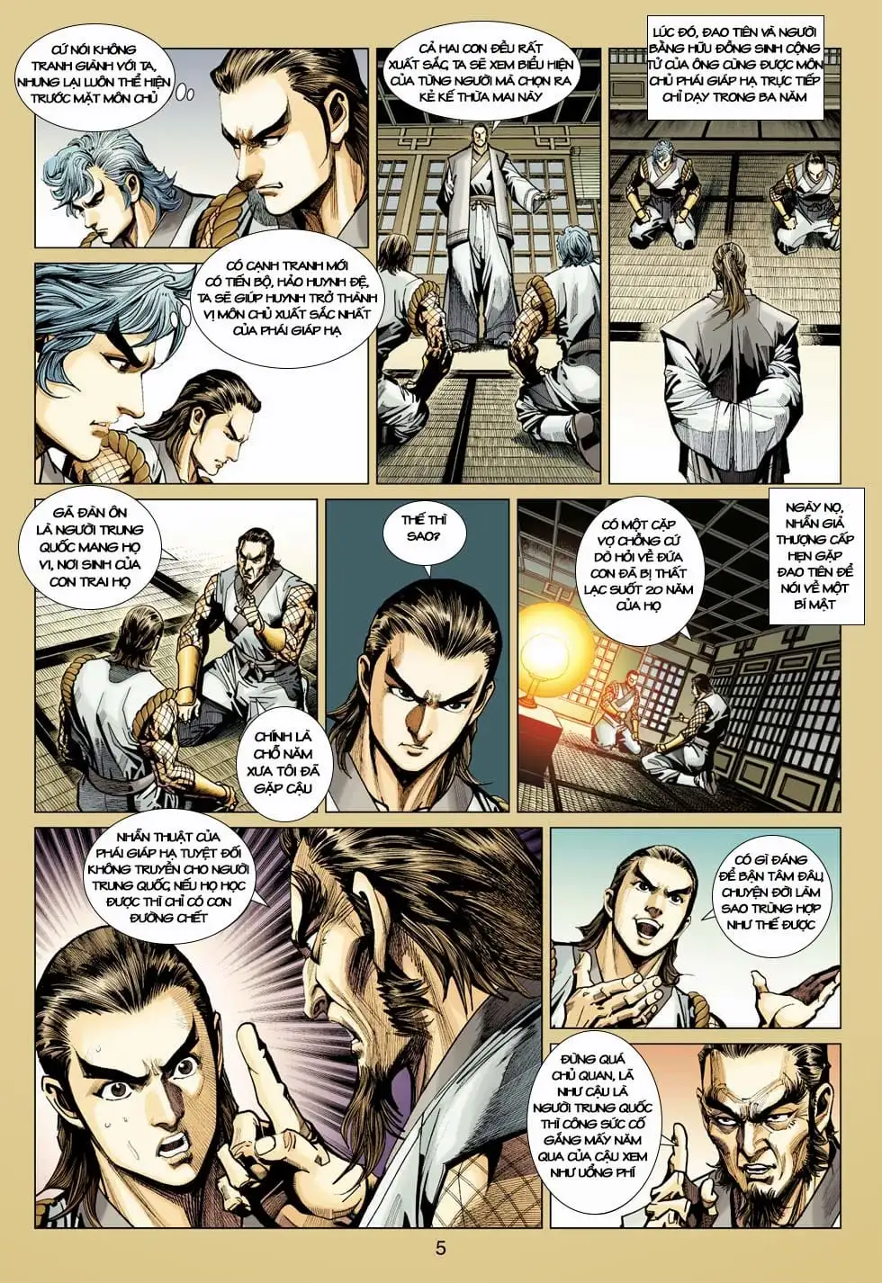 Truyện Tranh Tân Tác Long Hổ Môn trang 4