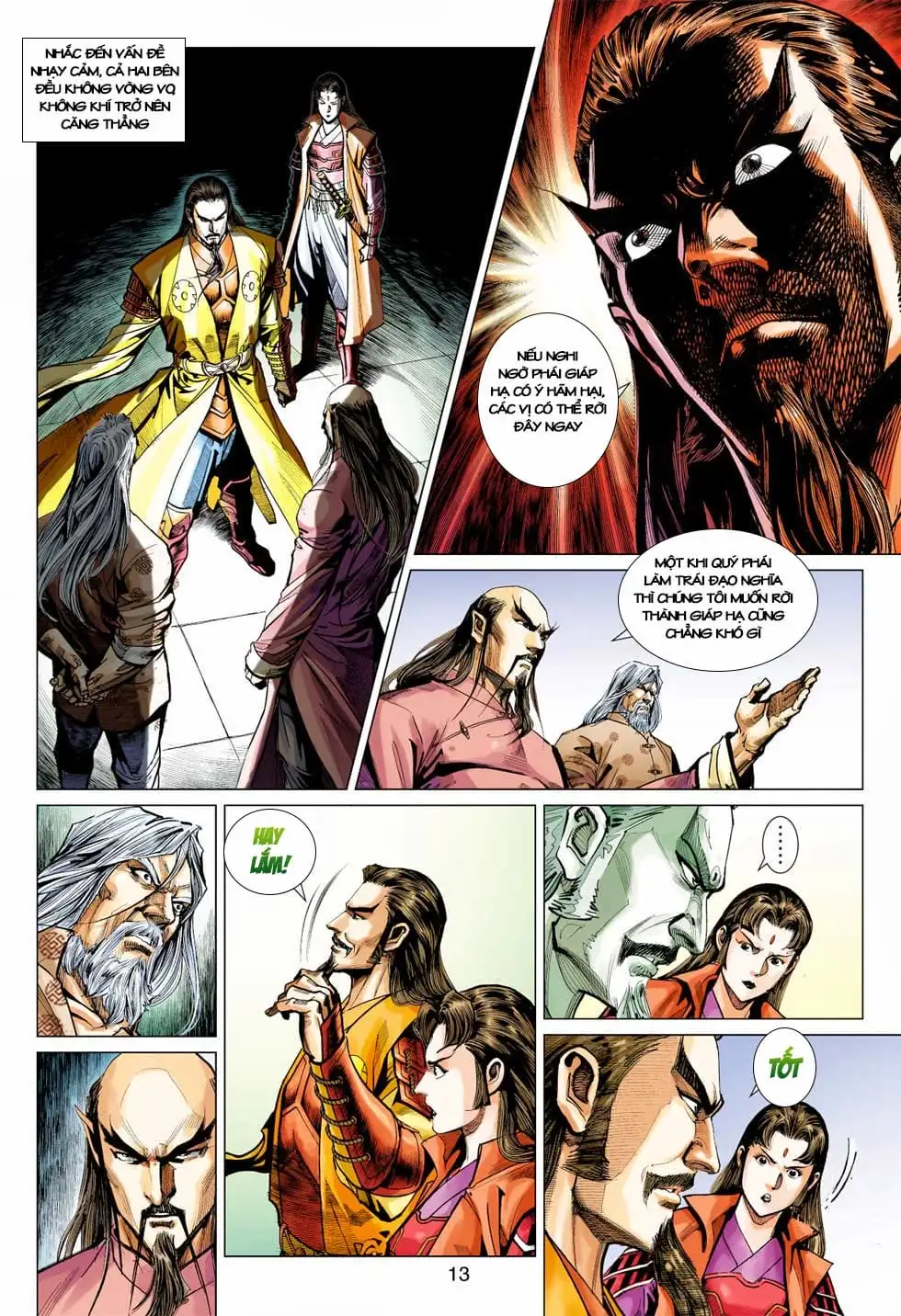 Truyện Tranh Tân Tác Long Hổ Môn trang 4