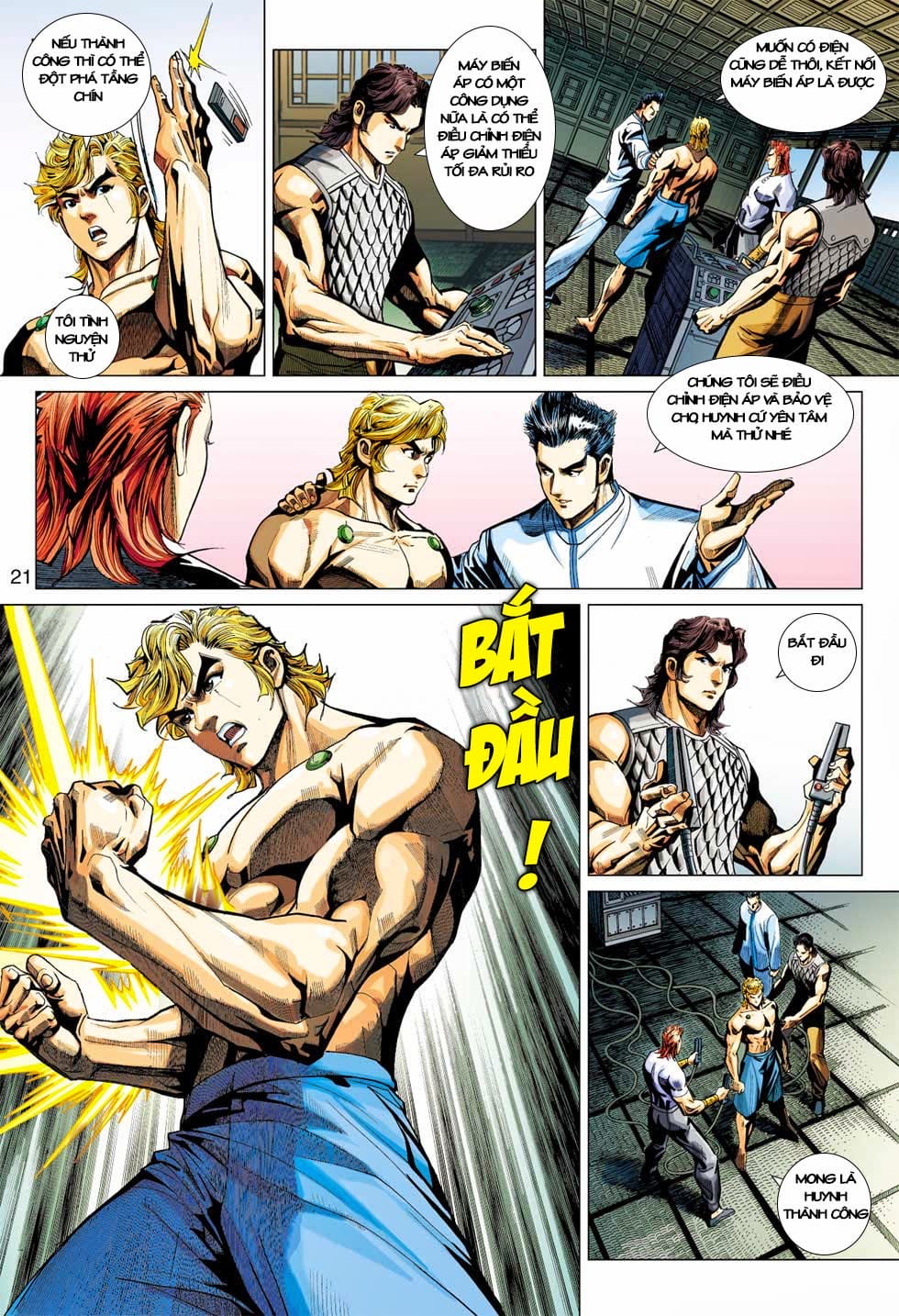 Truyện Tranh Tân Tác Long Hổ Môn trang 4