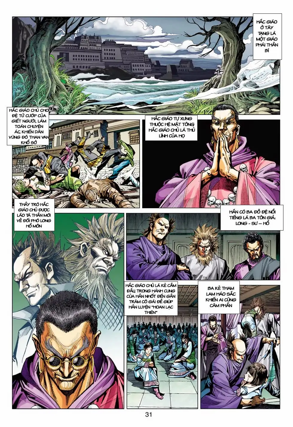 Truyện Tranh Tân Tác Long Hổ Môn trang 4