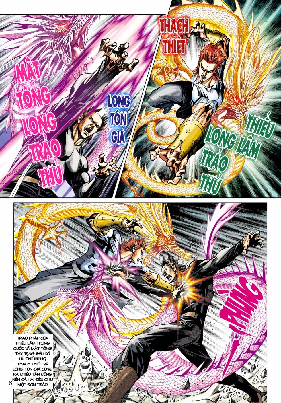 Truyện Tranh Tân Tác Long Hổ Môn trang 4