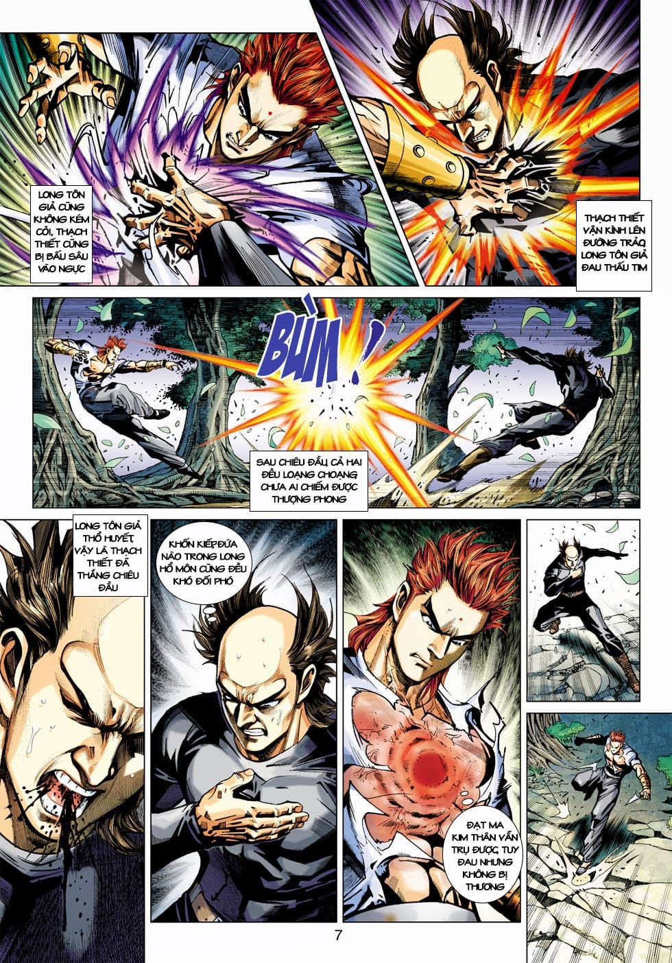 Truyện Tranh Tân Tác Long Hổ Môn trang 4