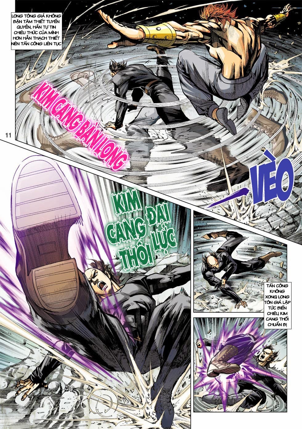 Truyện Tranh Tân Tác Long Hổ Môn trang 4