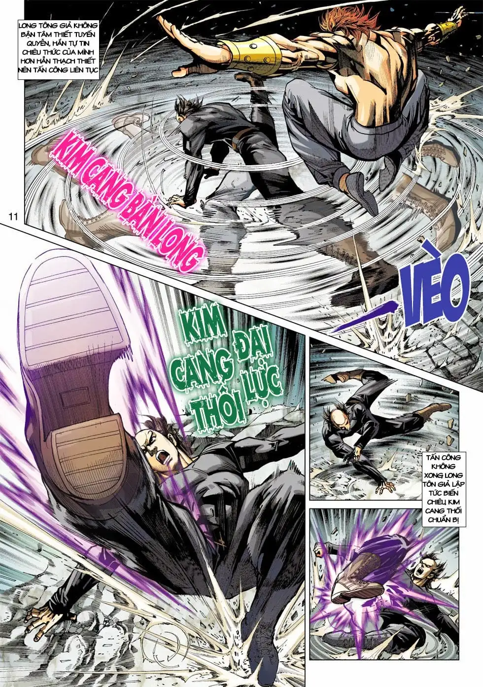 Truyện Tranh Tân Tác Long Hổ Môn trang 4