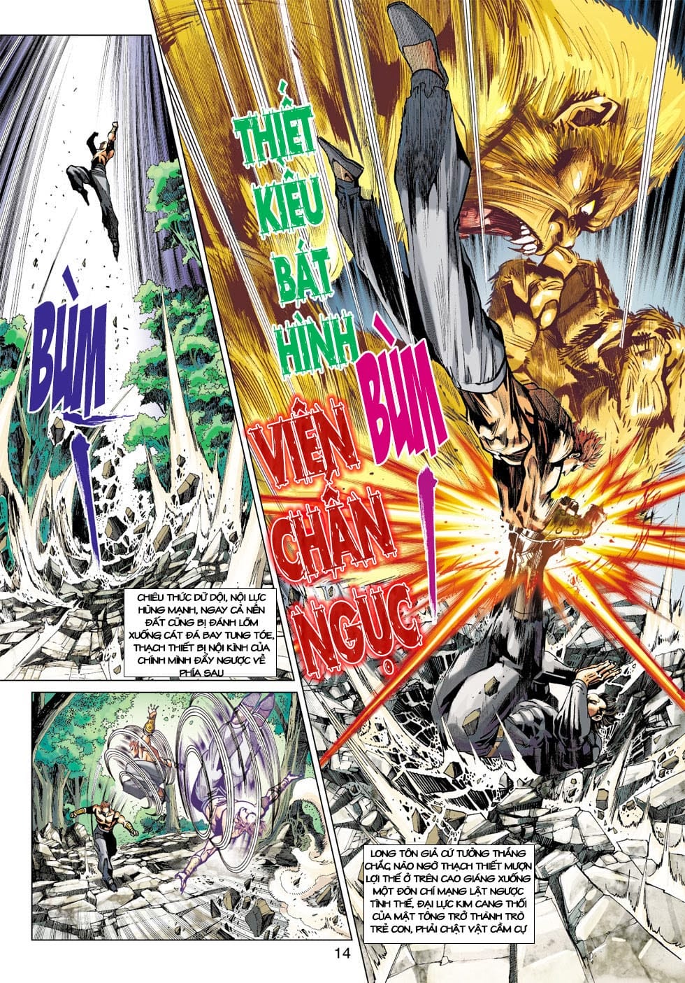 Truyện Tranh Tân Tác Long Hổ Môn trang 4