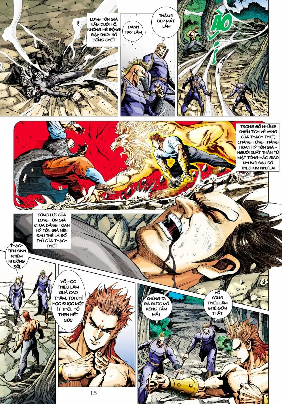 Truyện Tranh Tân Tác Long Hổ Môn trang 4