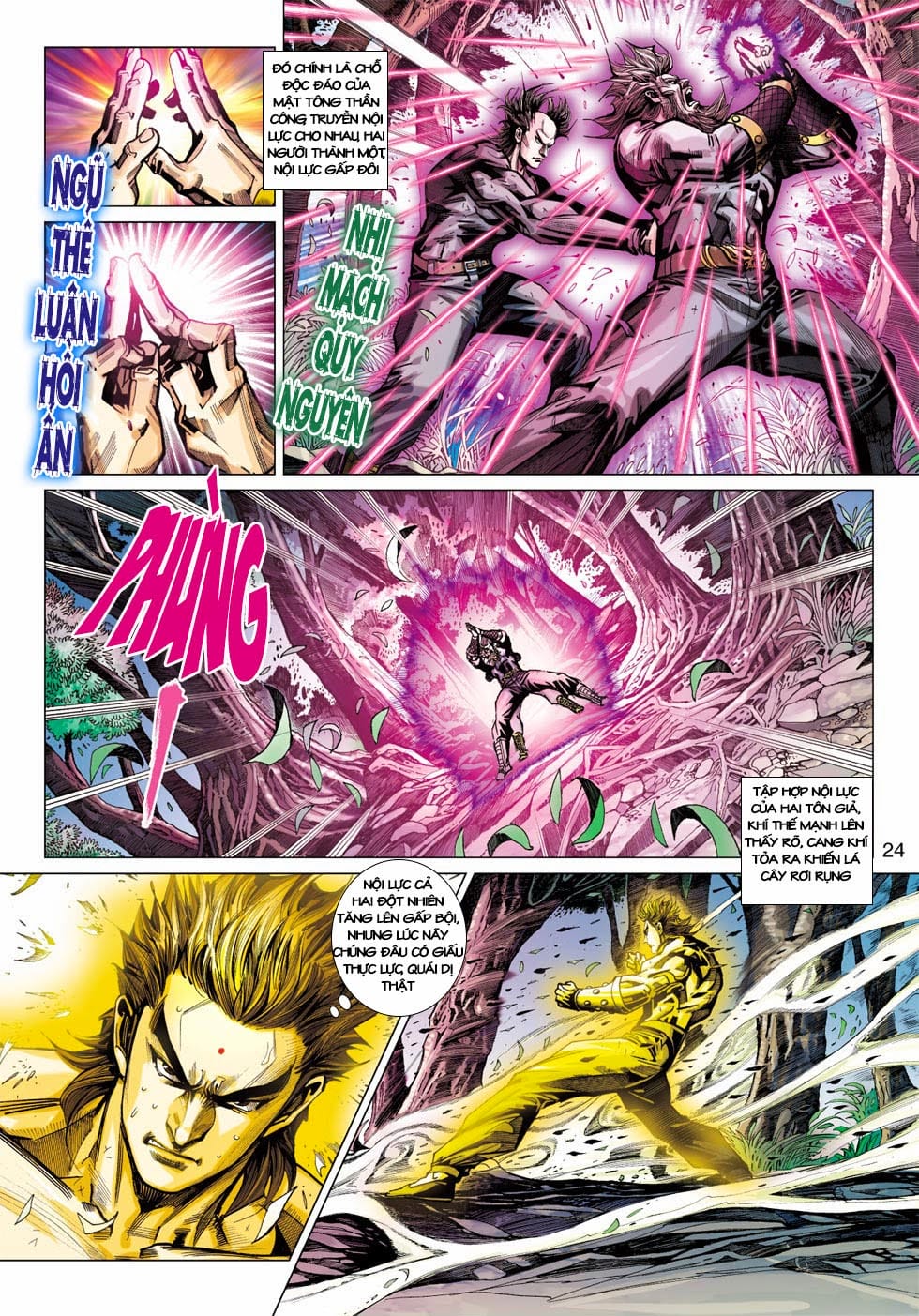 Truyện Tranh Tân Tác Long Hổ Môn trang 4