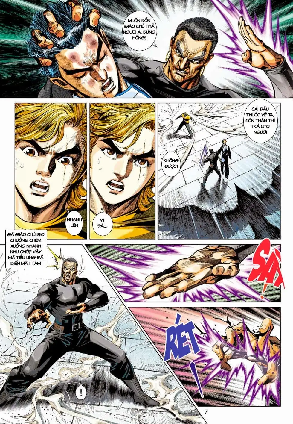 Truyện Tranh Tân Tác Long Hổ Môn trang 4