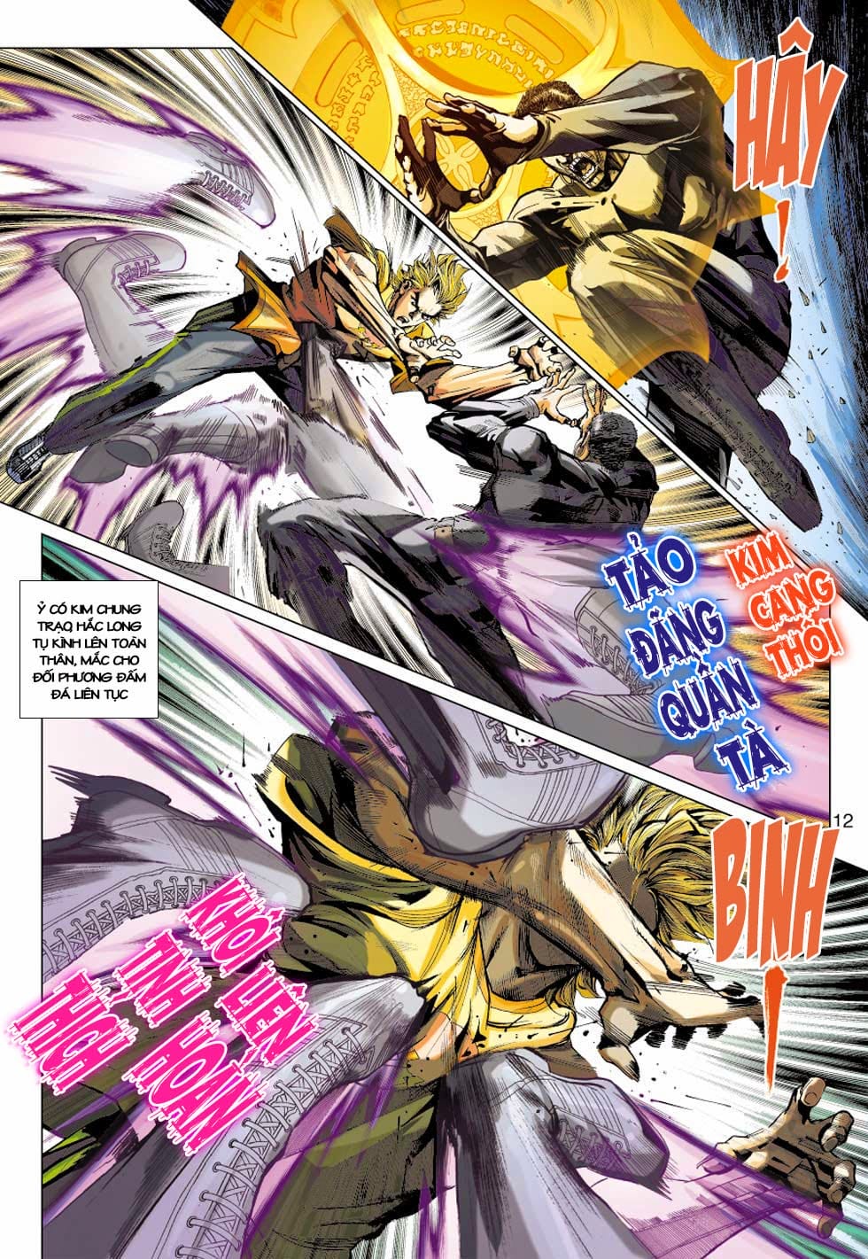 Truyện Tranh Tân Tác Long Hổ Môn trang 4