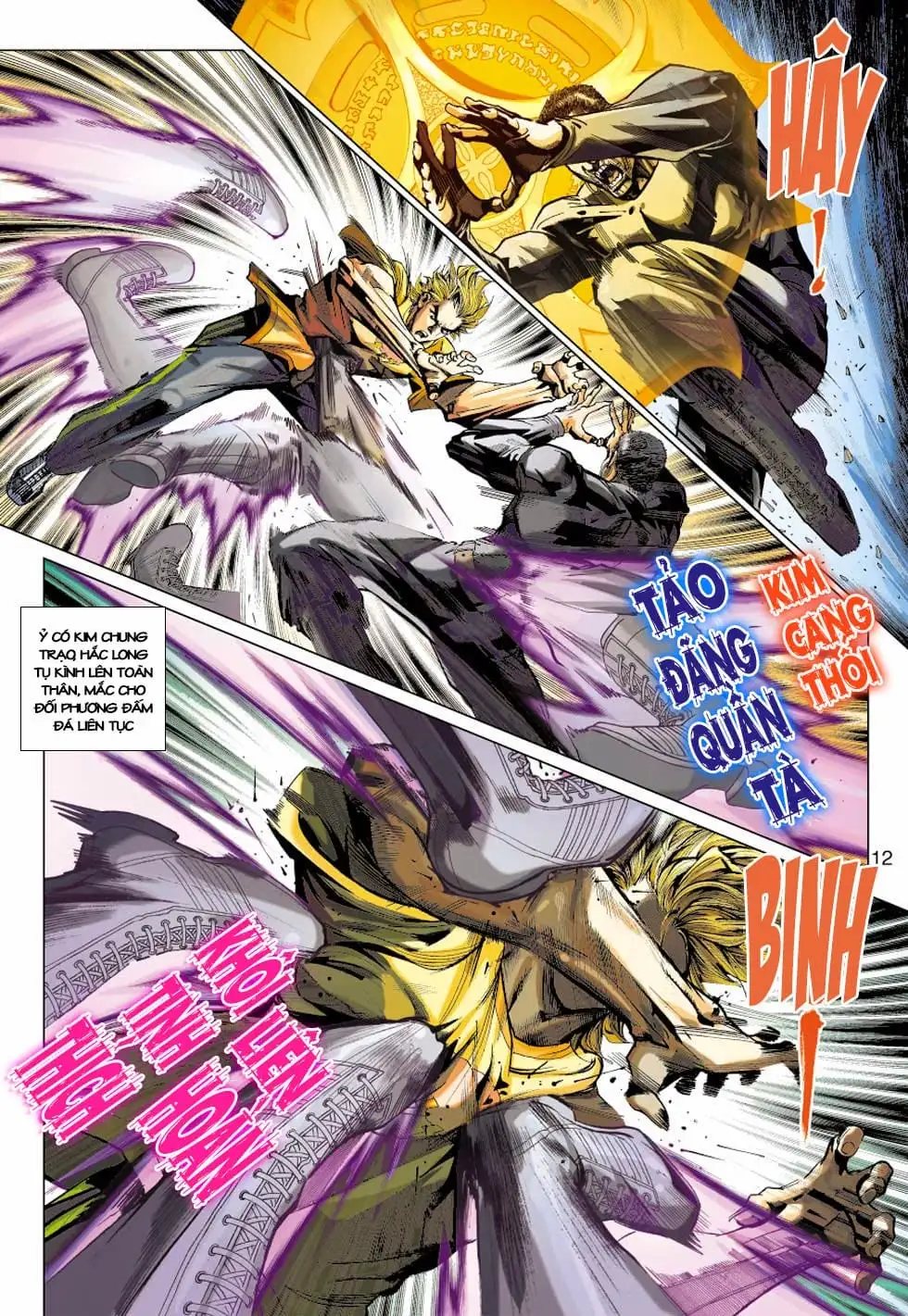 Truyện Tranh Tân Tác Long Hổ Môn trang 4