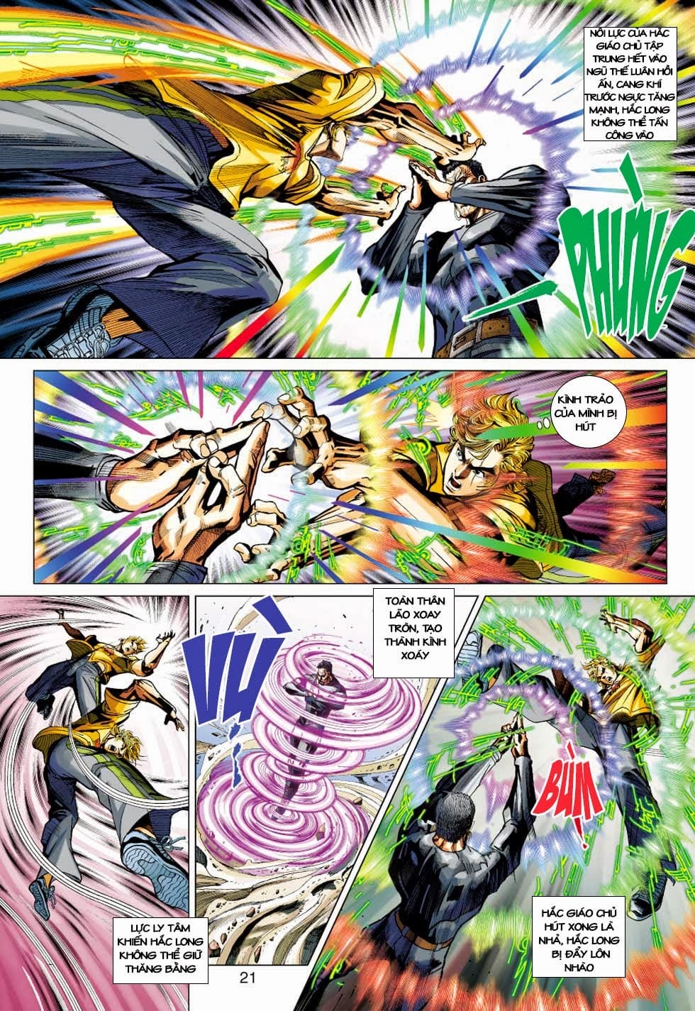 Truyện Tranh Tân Tác Long Hổ Môn trang 4