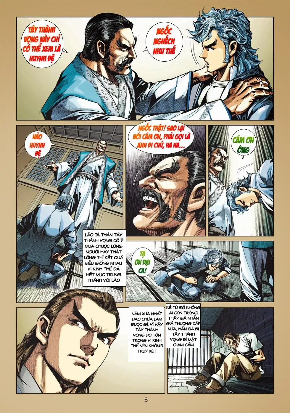 Truyện Tranh Tân Tác Long Hổ Môn trang 4