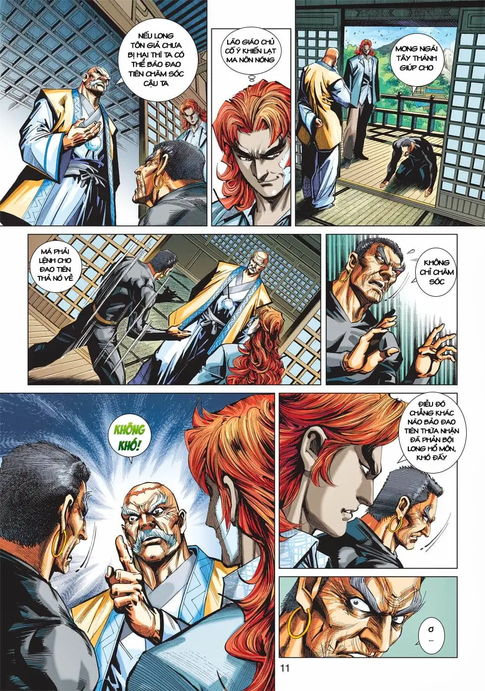 Truyện Tranh Tân Tác Long Hổ Môn trang 4