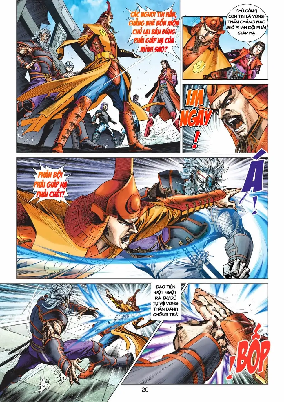 Truyện Tranh Tân Tác Long Hổ Môn trang 4