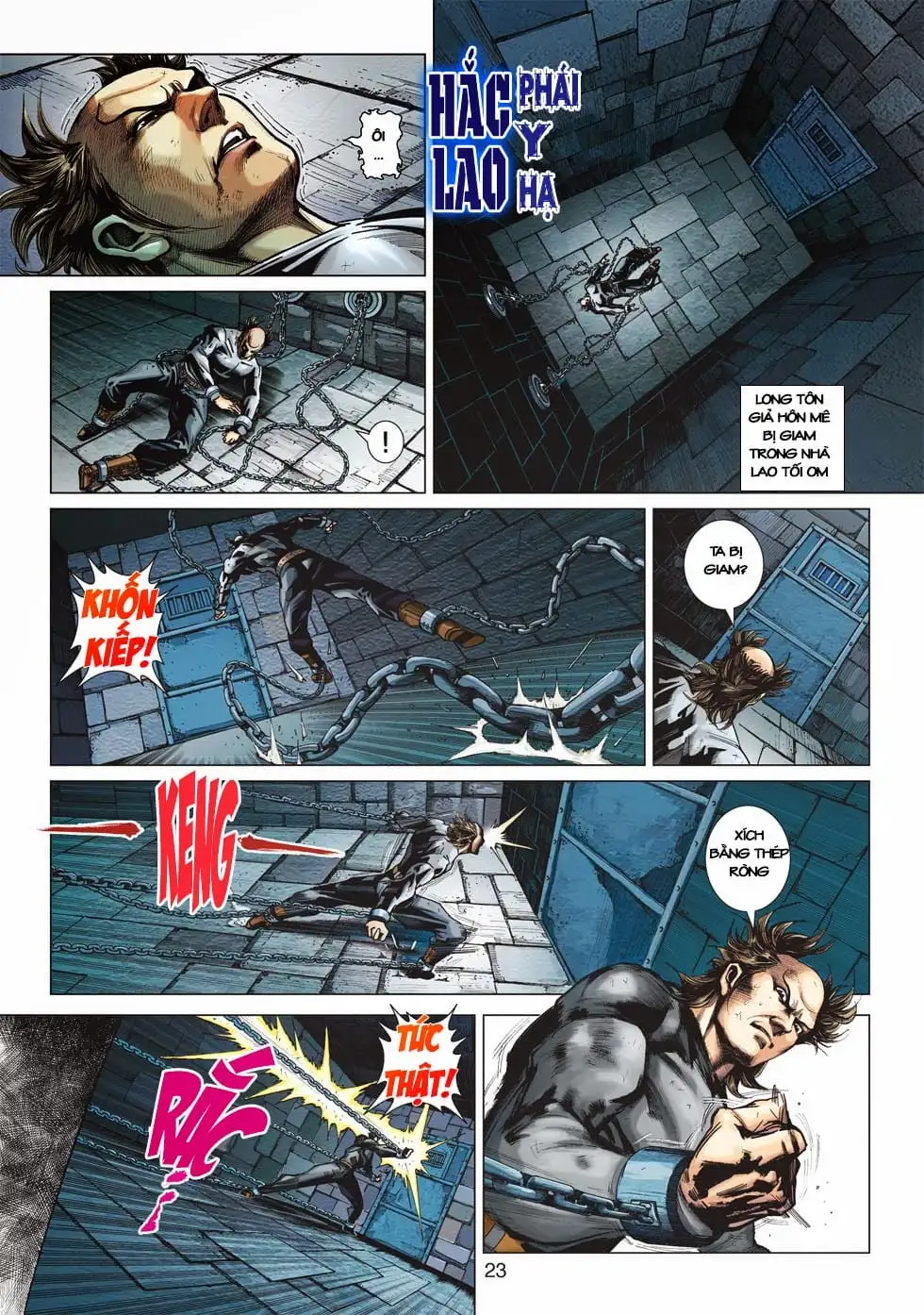 Truyện Tranh Tân Tác Long Hổ Môn trang 4