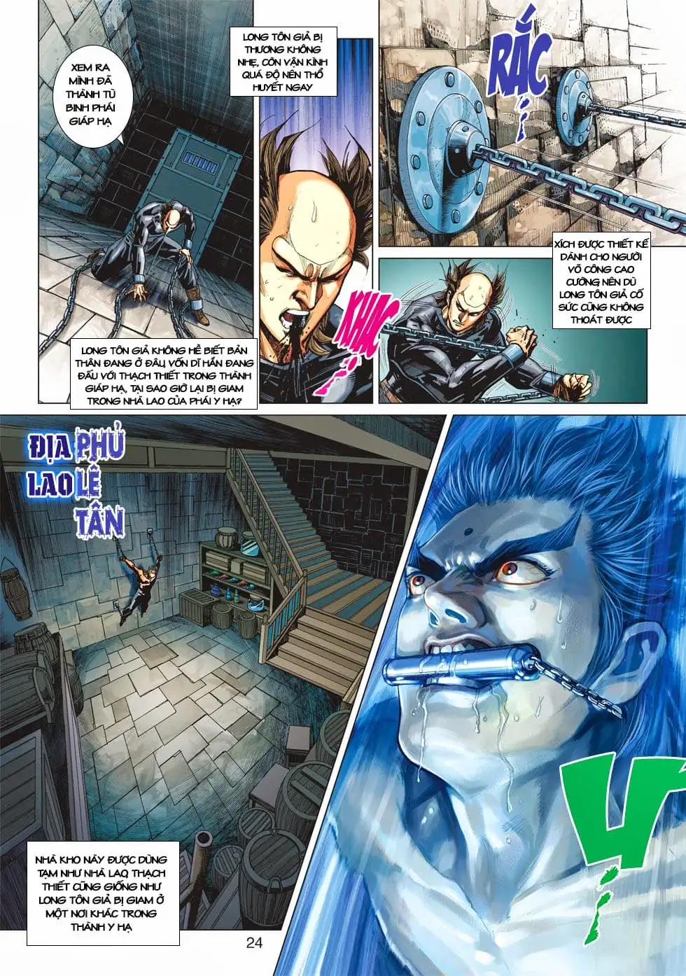 Truyện Tranh Tân Tác Long Hổ Môn trang 4