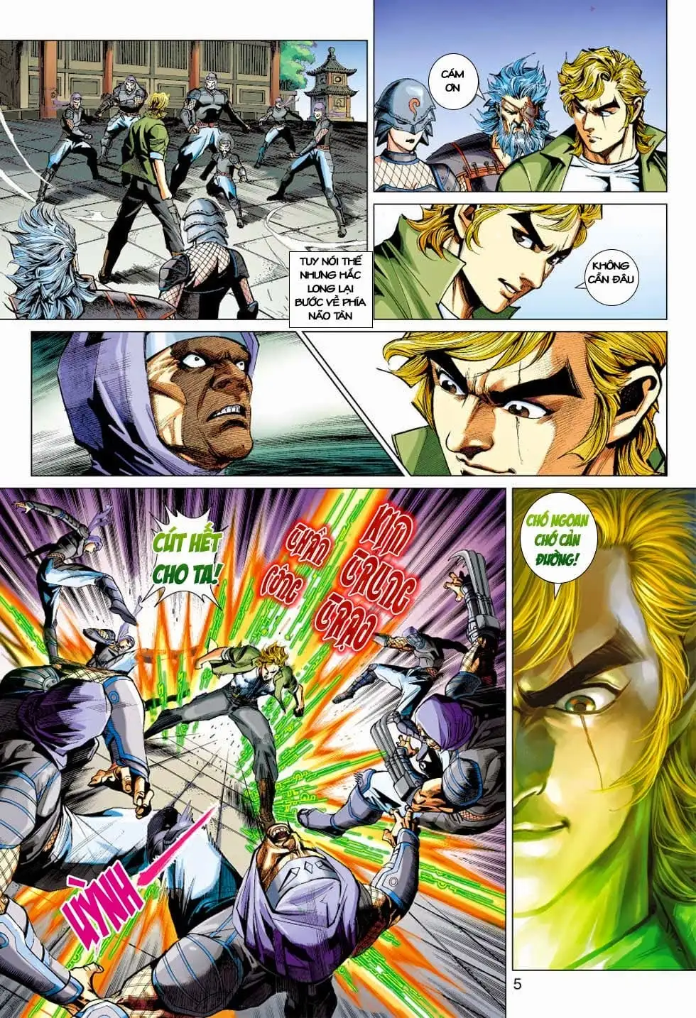 Truyện Tranh Tân Tác Long Hổ Môn trang 4