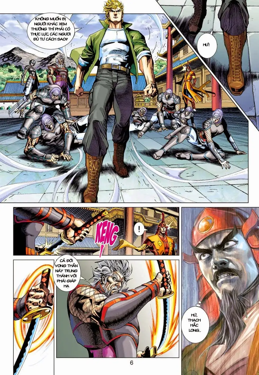 Truyện Tranh Tân Tác Long Hổ Môn trang 4