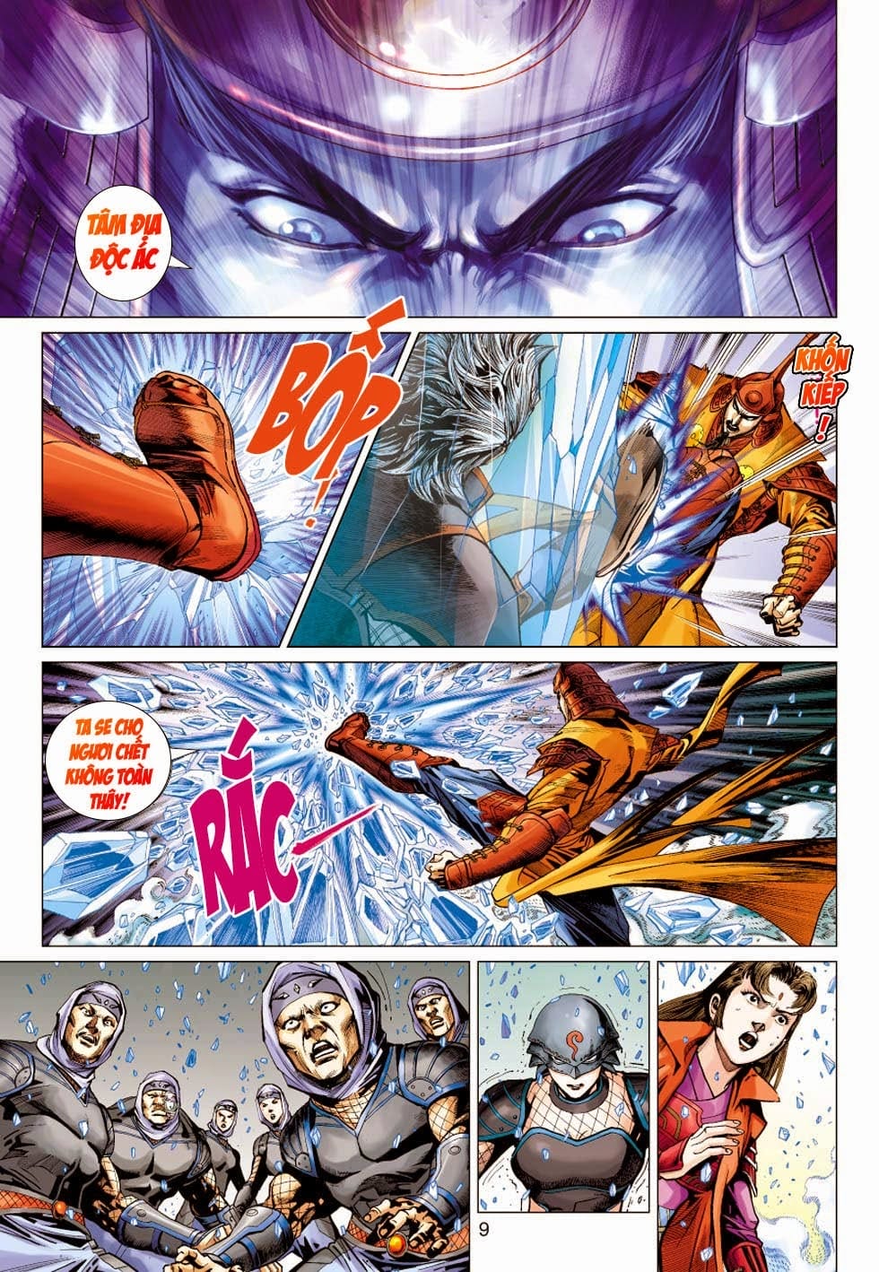 Truyện Tranh Tân Tác Long Hổ Môn trang 4