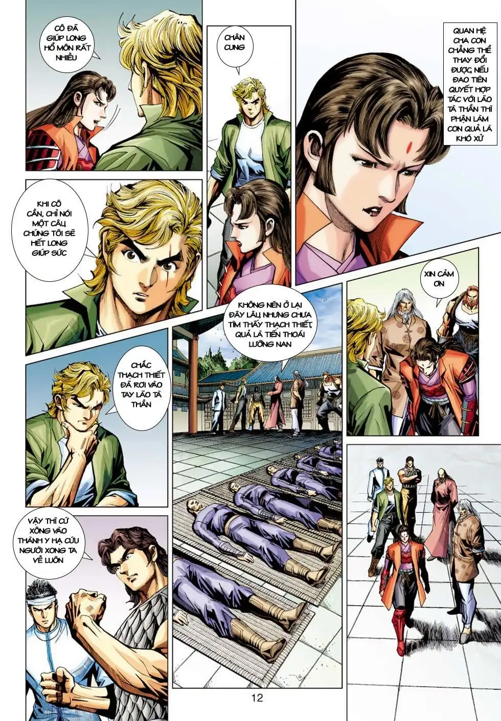 Truyện Tranh Tân Tác Long Hổ Môn trang 4