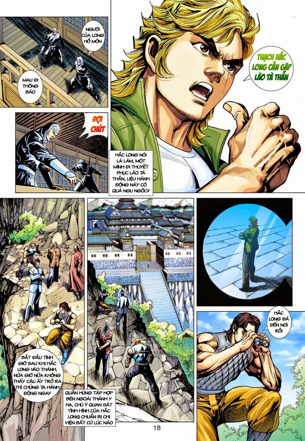 Truyện Tranh Tân Tác Long Hổ Môn trang 4