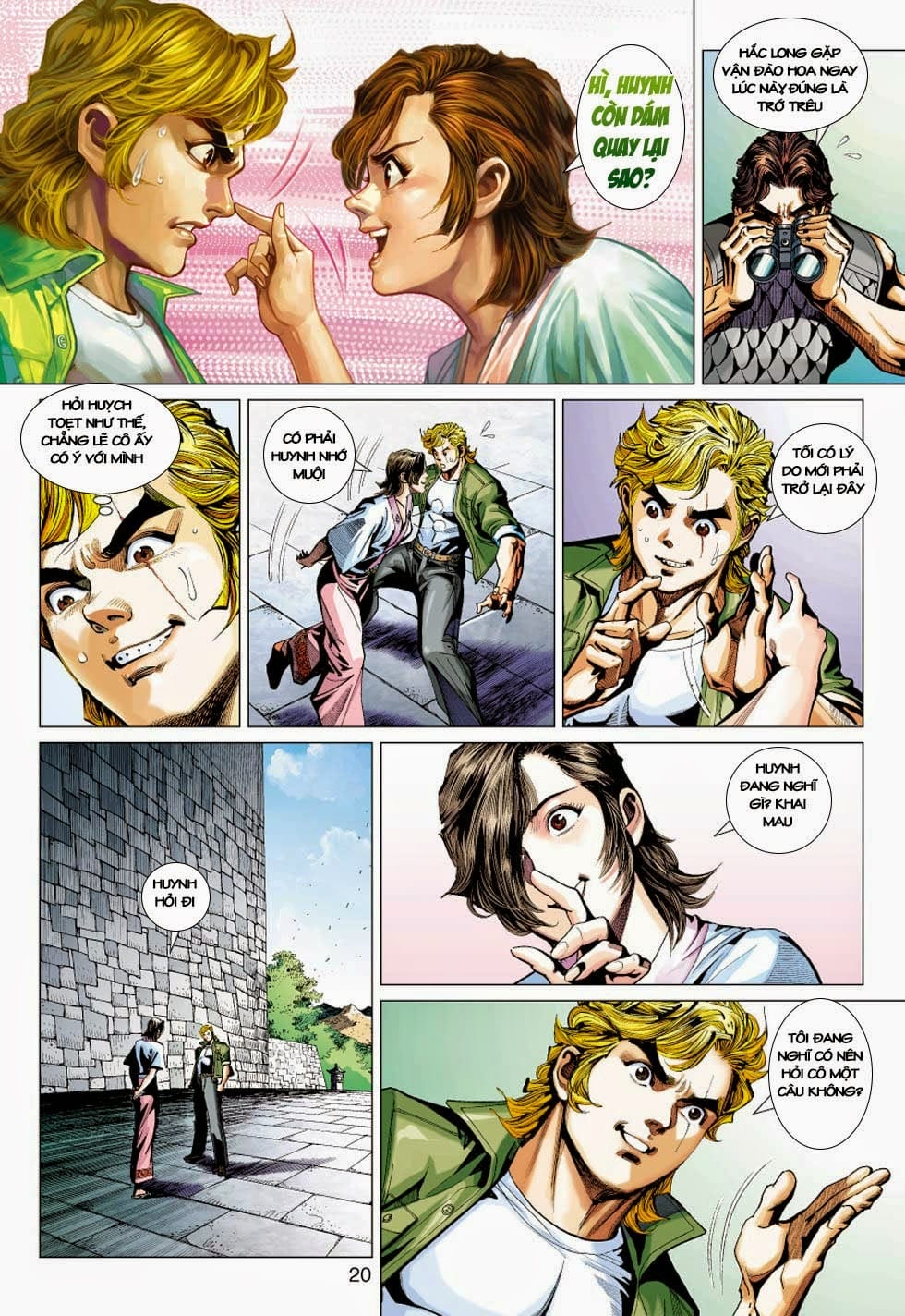 Truyện Tranh Tân Tác Long Hổ Môn trang 4