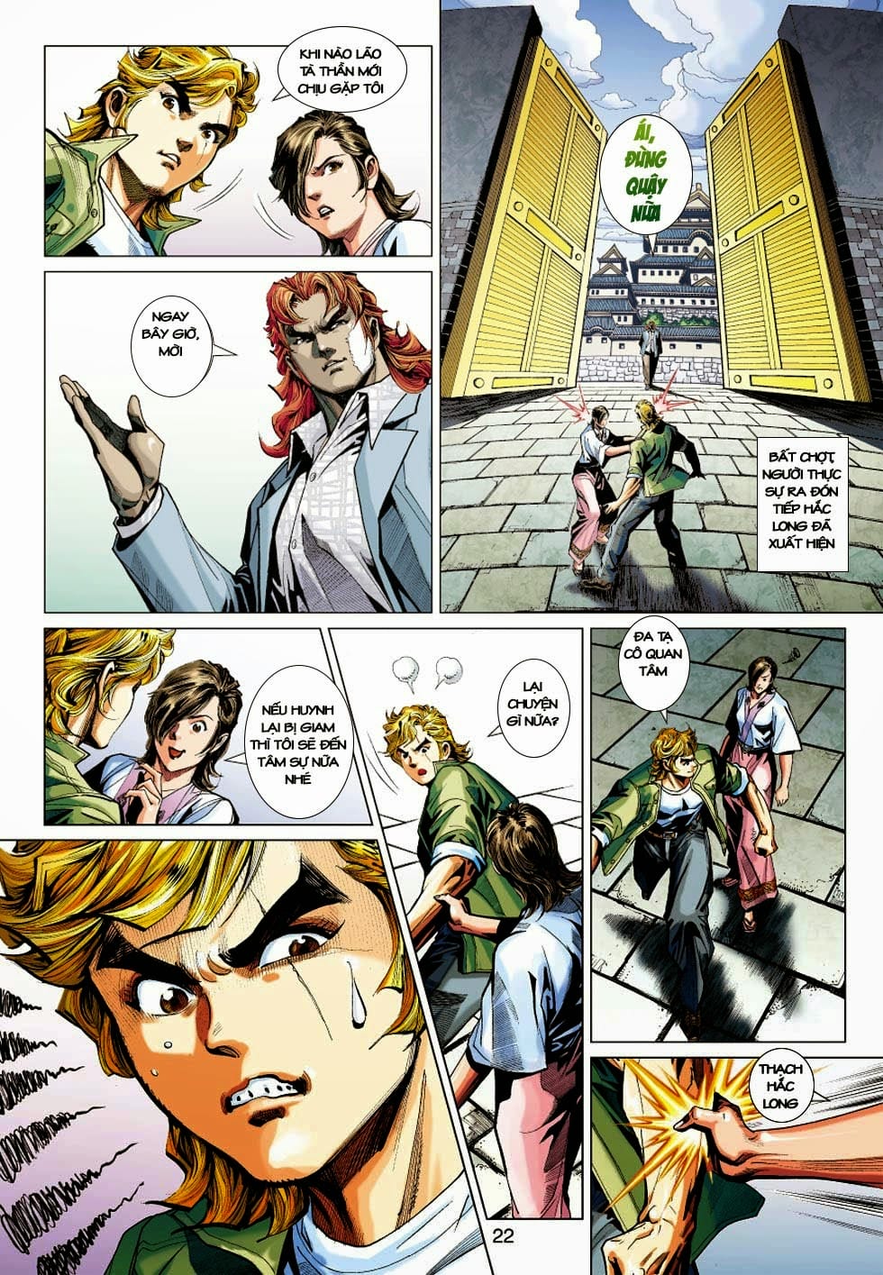 Truyện Tranh Tân Tác Long Hổ Môn trang 4