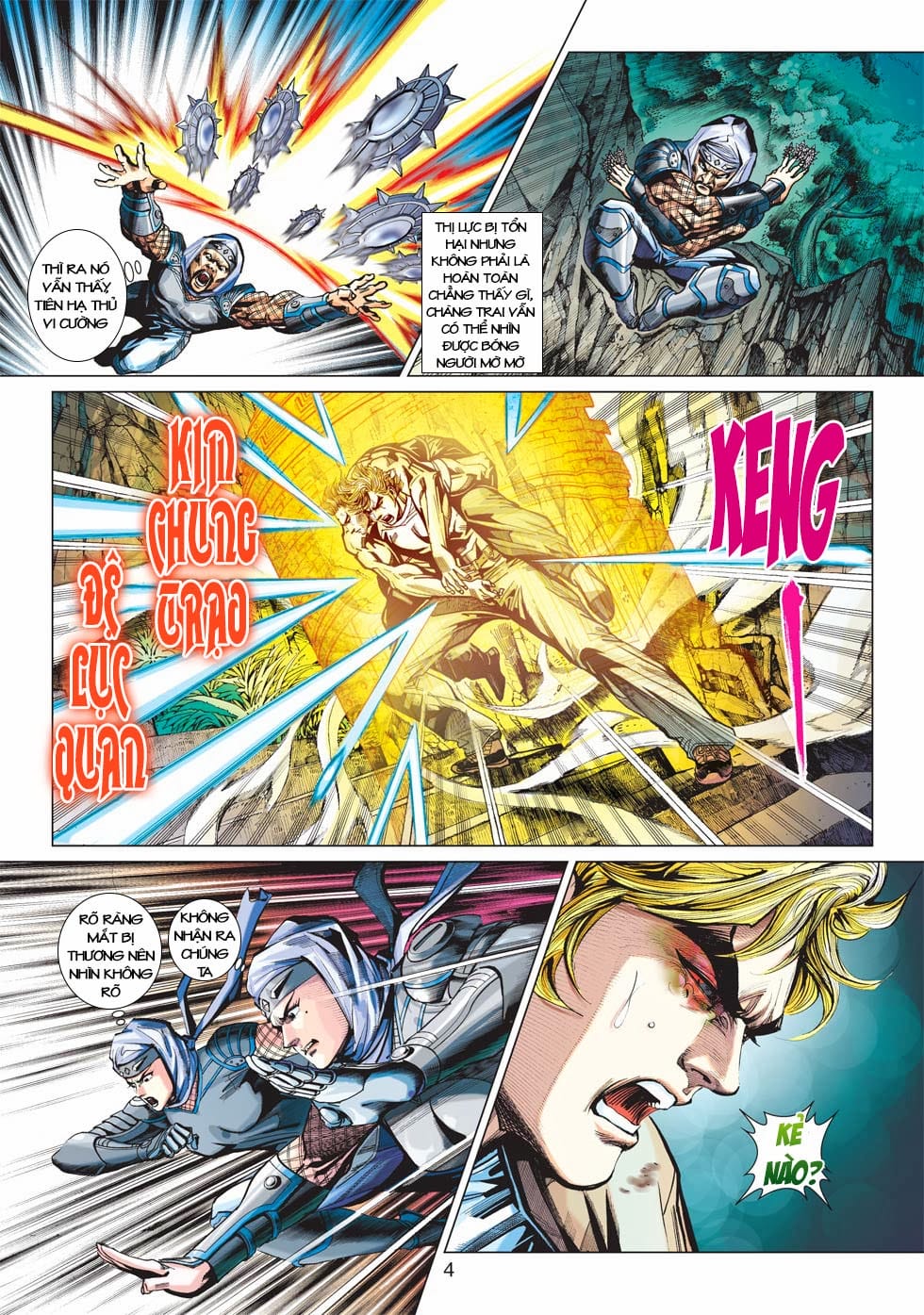 Truyện Tranh Tân Tác Long Hổ Môn trang 4