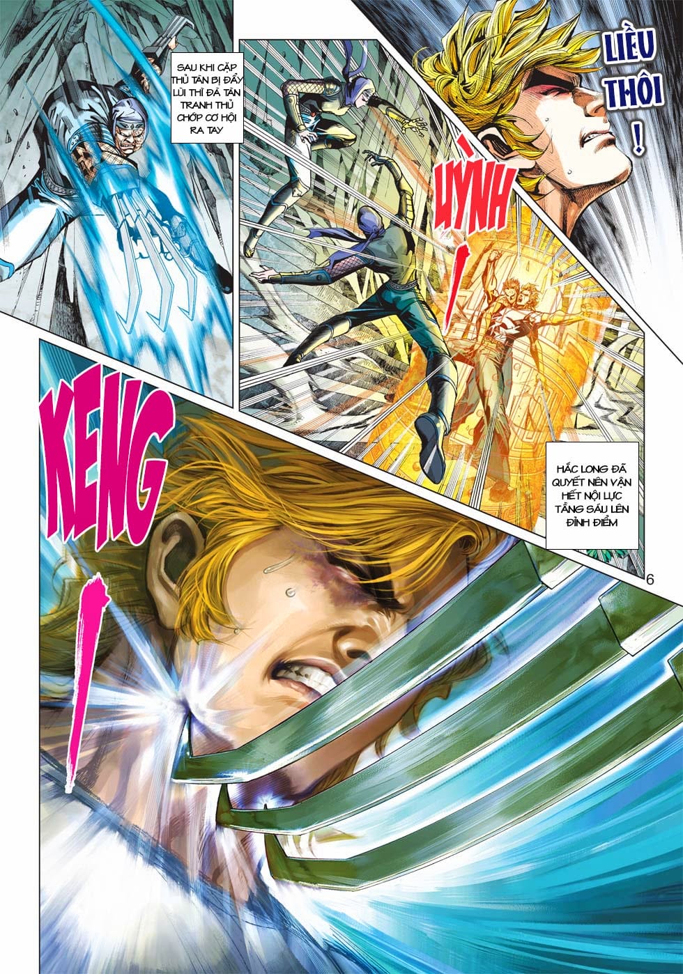 Truyện Tranh Tân Tác Long Hổ Môn trang 4