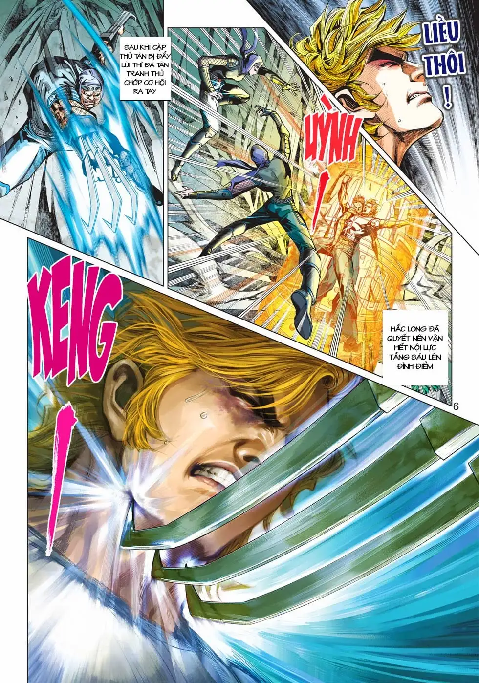 Truyện Tranh Tân Tác Long Hổ Môn trang 4