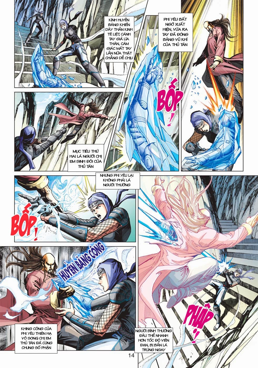 Truyện Tranh Tân Tác Long Hổ Môn trang 4