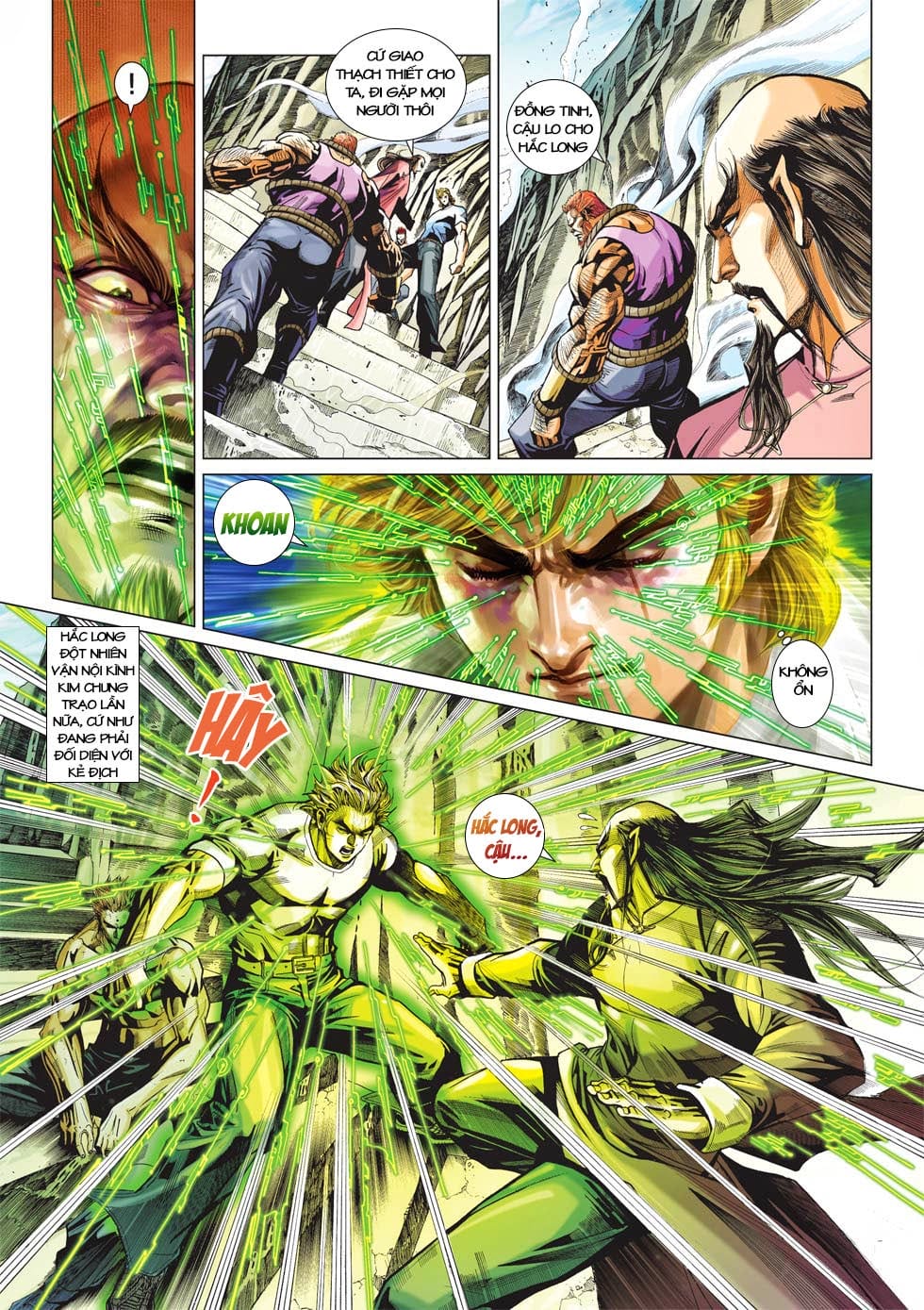 Truyện Tranh Tân Tác Long Hổ Môn trang 4