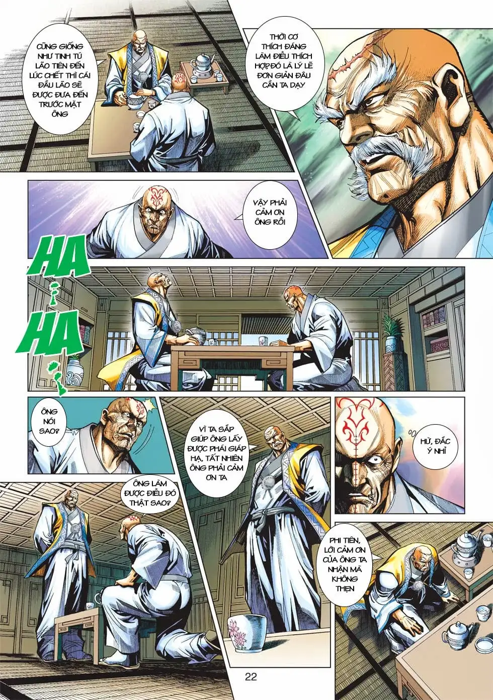 Truyện Tranh Tân Tác Long Hổ Môn trang 4