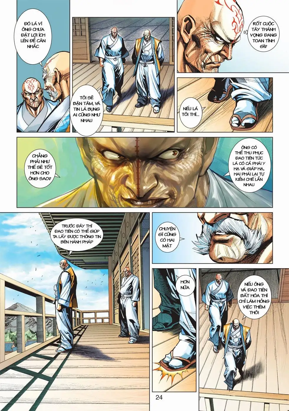 Truyện Tranh Tân Tác Long Hổ Môn trang 4