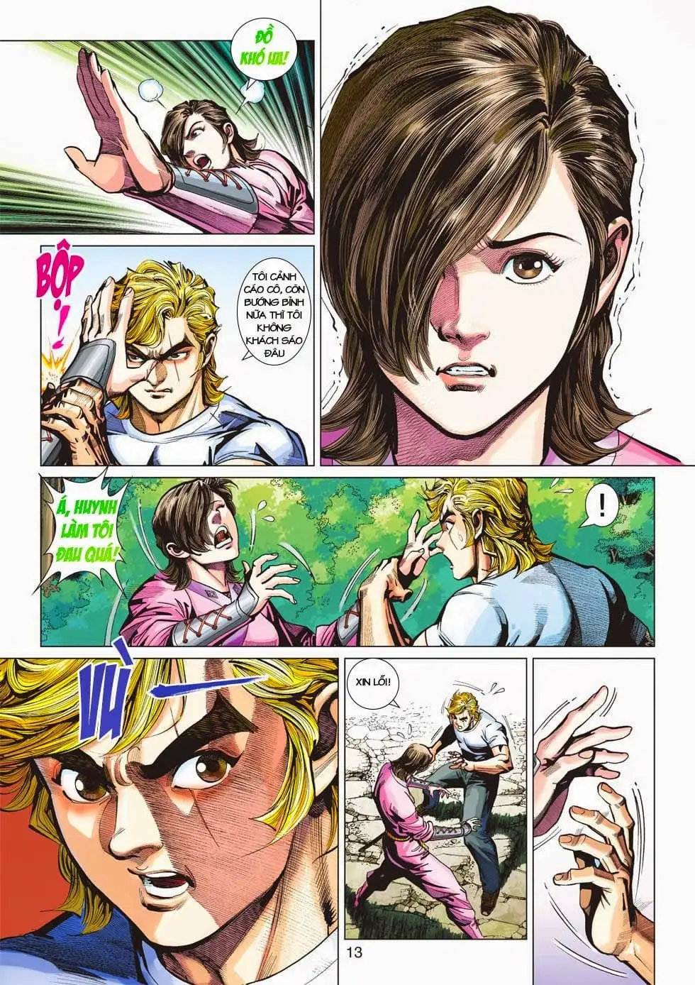 Truyện Tranh Tân Tác Long Hổ Môn trang 4