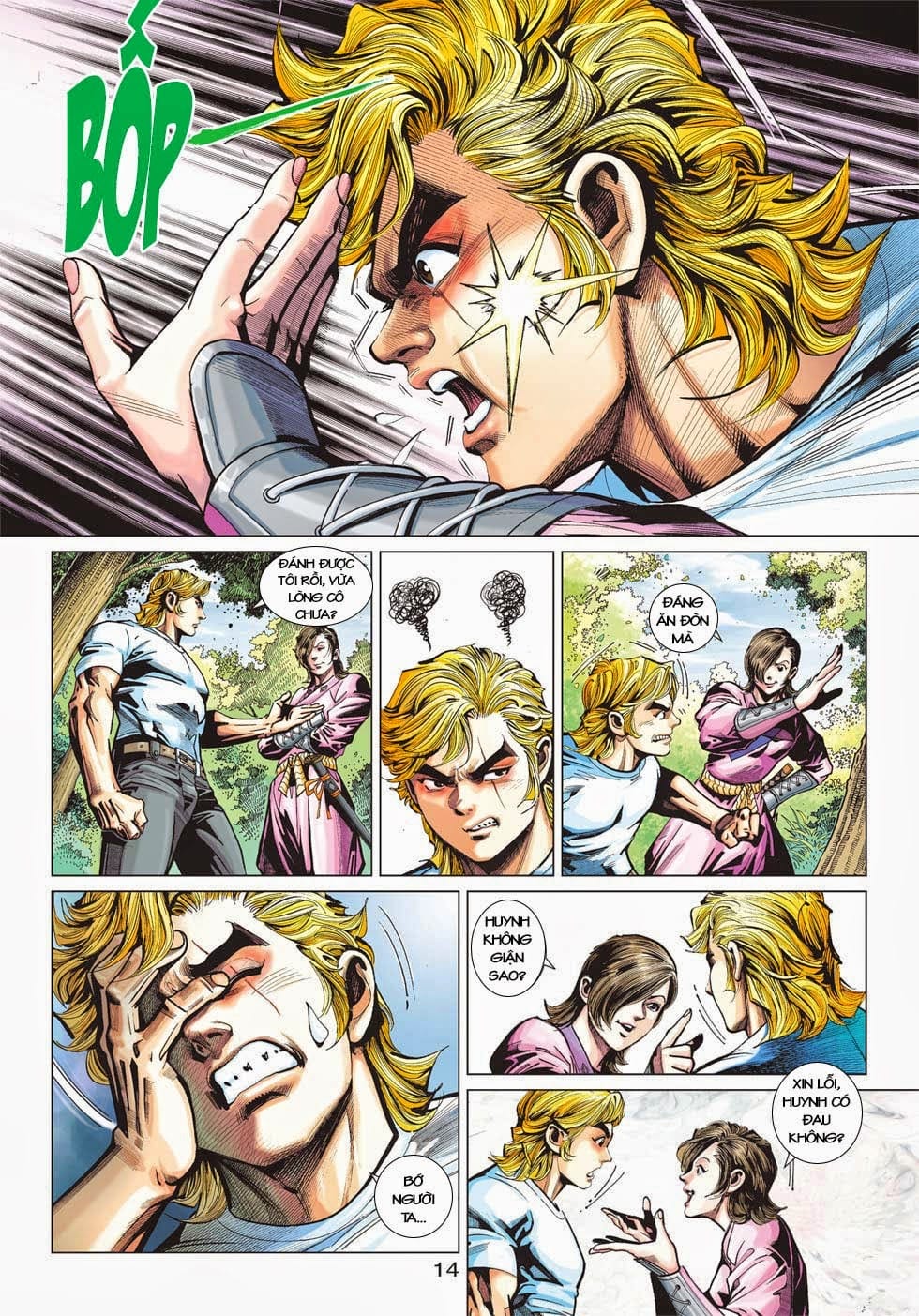 Truyện Tranh Tân Tác Long Hổ Môn trang 4