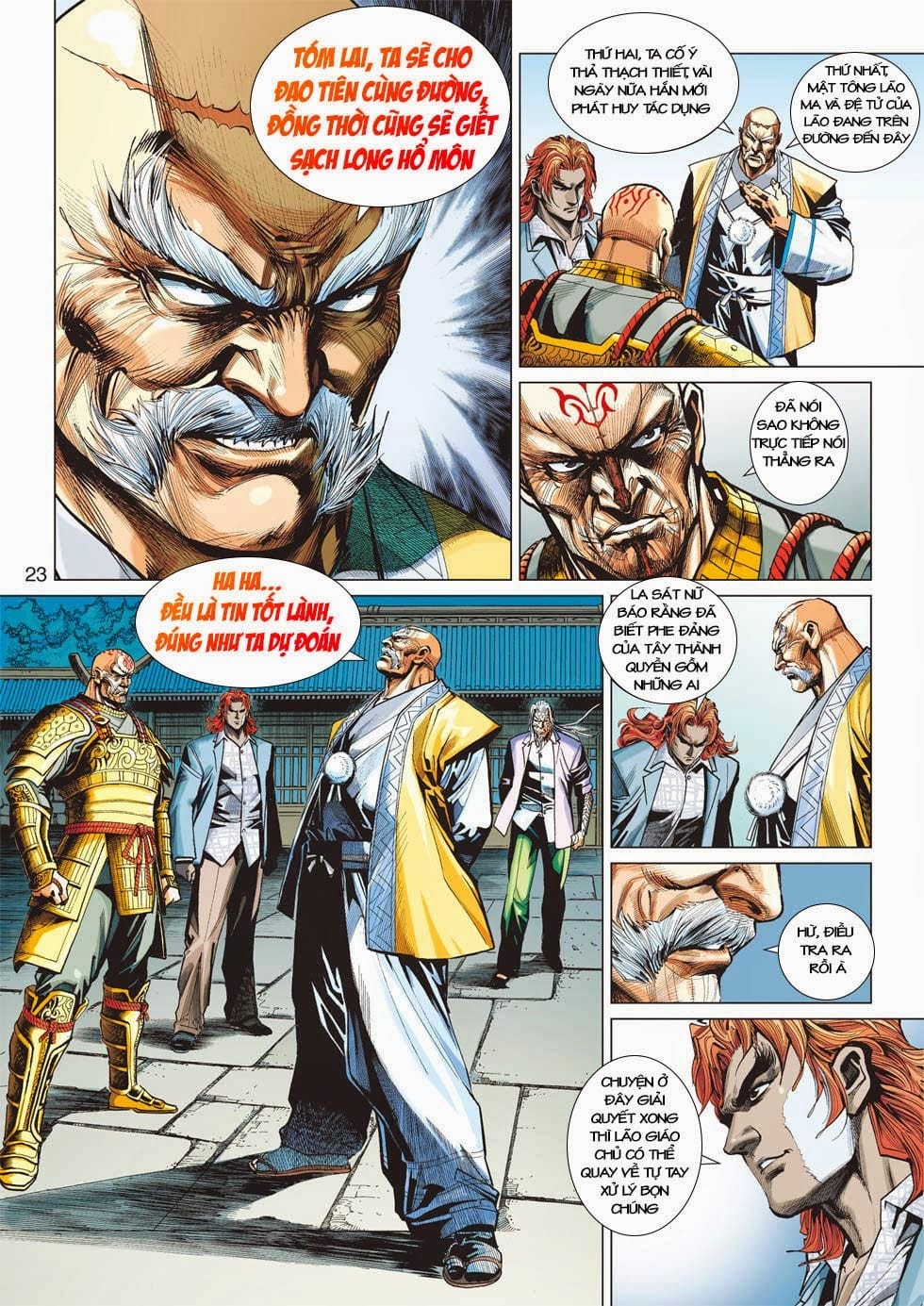 Truyện Tranh Tân Tác Long Hổ Môn trang 4