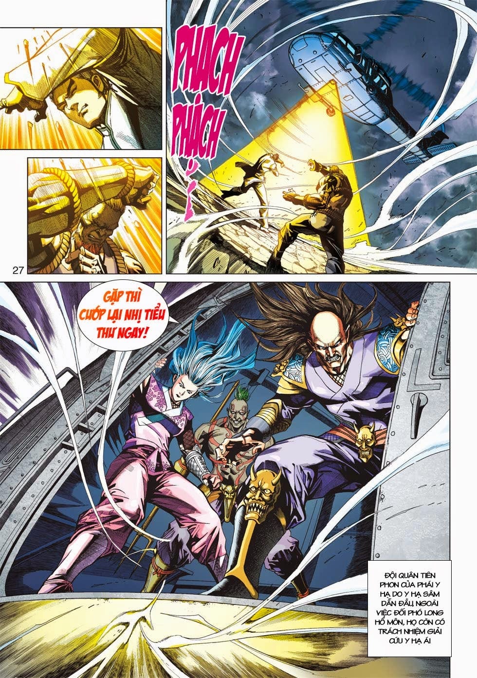 Truyện Tranh Tân Tác Long Hổ Môn trang 4