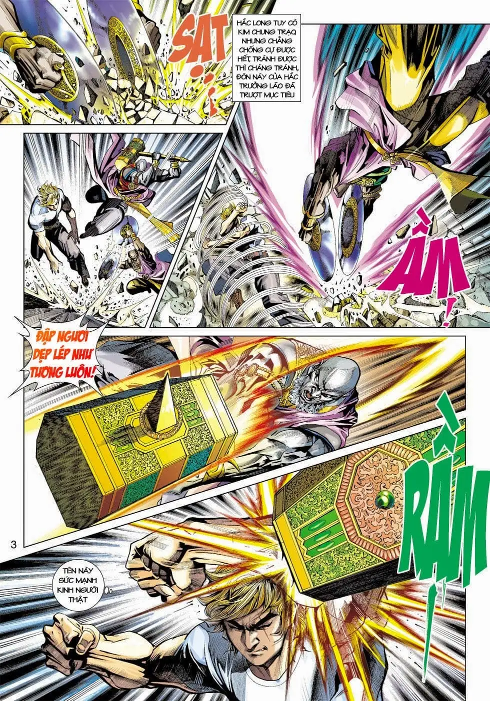 Truyện Tranh Tân Tác Long Hổ Môn trang 4