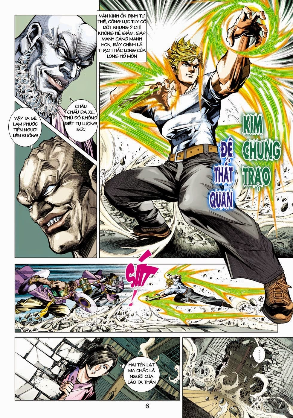 Truyện Tranh Tân Tác Long Hổ Môn trang 4